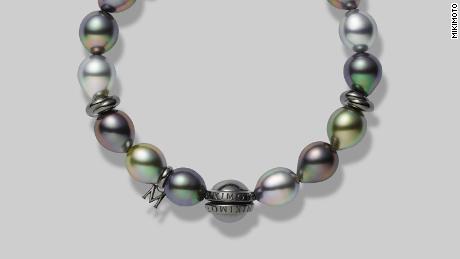 Mikimoto&#39;s edgier jewelry for men features Black South Sea cultured pearls.