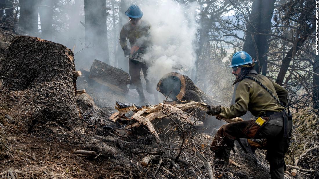 Black Fire Becomes New Mexico S 2nd Largest Fire In The State S History   220609105706 01 Hermits Peak Fire 0523 Super 169 