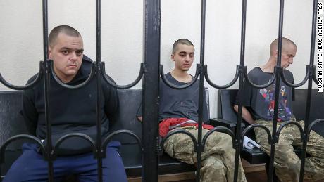 Aiden Aslin, Brahim Saadoune and Shaun Pinner were accused of being &quot;mercenaries&quot; for Ukraine, according to Russian state media.