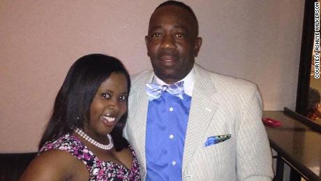 Ashlye Wilkerson with her father, Anthony &quot;Tony&quot; Geddis,&quot; at one of the many functions they attended together.