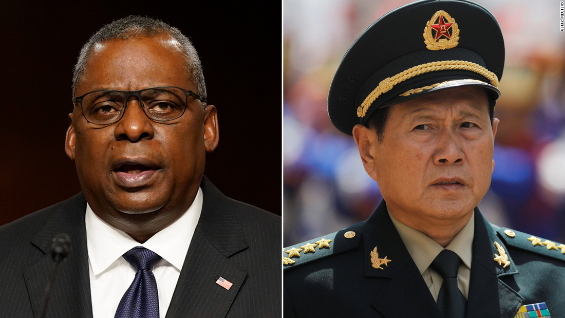US and Chinese defense ministers meet in Singapore