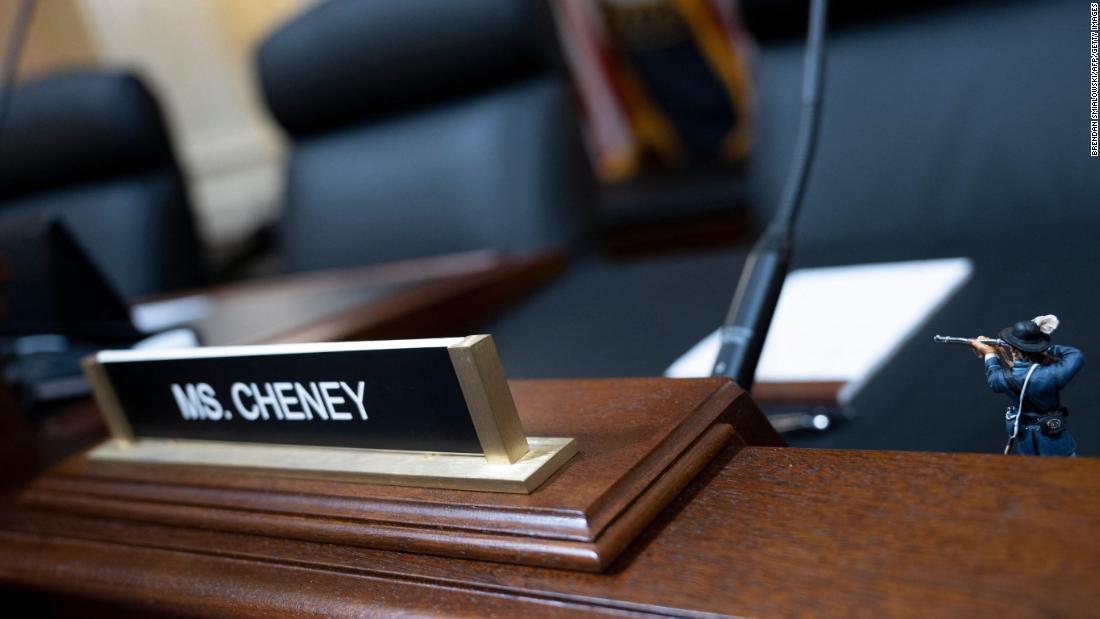 Cheney wore Capitol Police pin and had ‘protector’ figurine with her during January 6 hearing