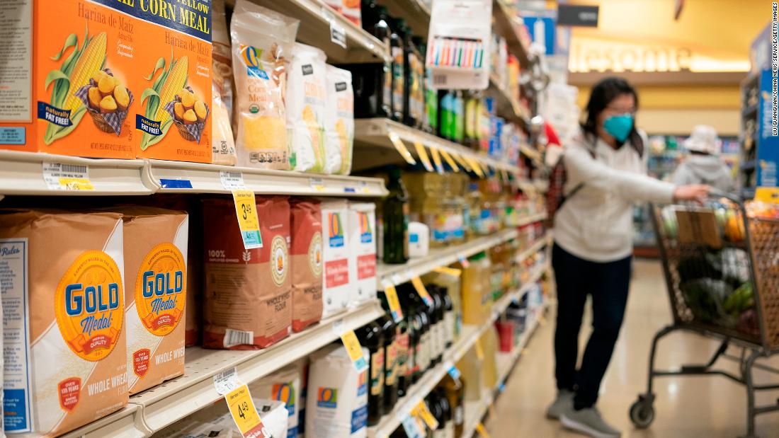 US consumers contend with double-digit price increases at the grocery store – CNN