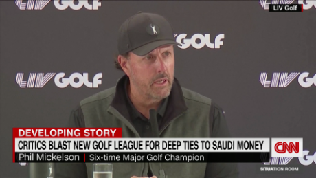 Saudi golf controversy