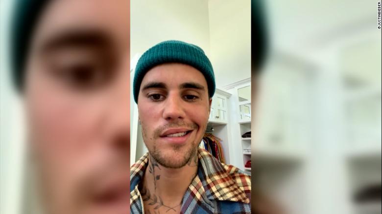 Video: Justin Bieber explains his medical condition to fans