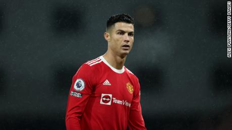Cristiano Ronaldo of Manchester United is pictured on December 11, 2021, in Norwich, England.