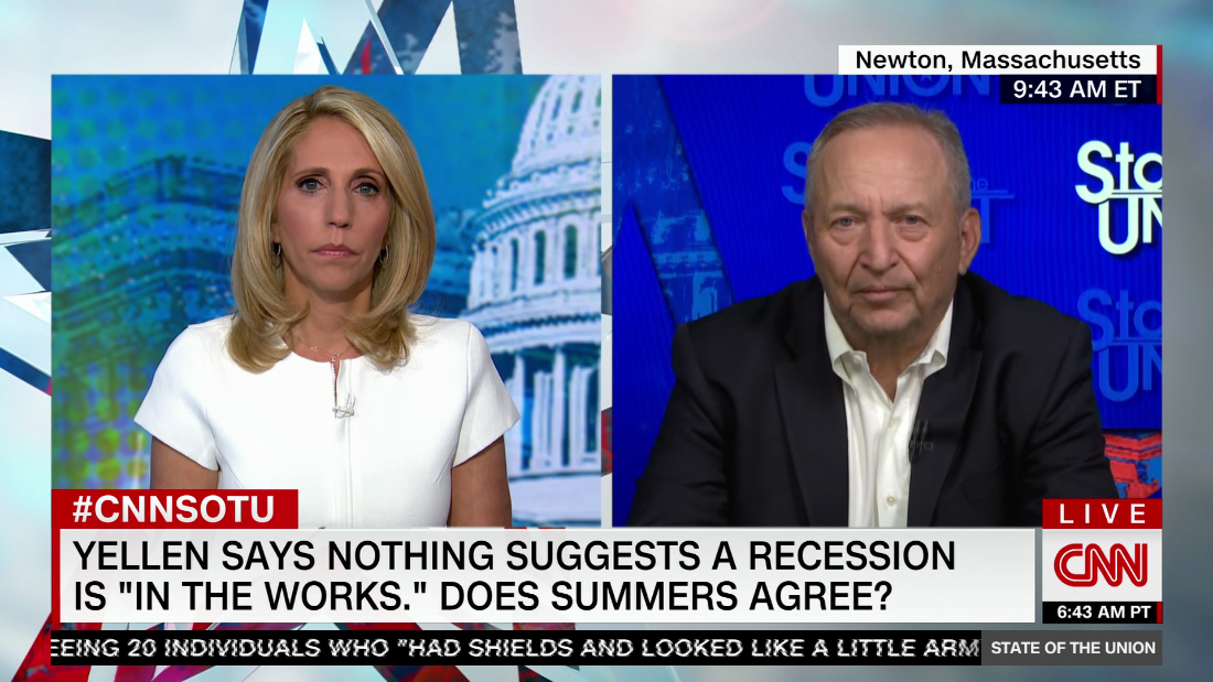 Summers: We have to be prepared for a recession – CNN Video