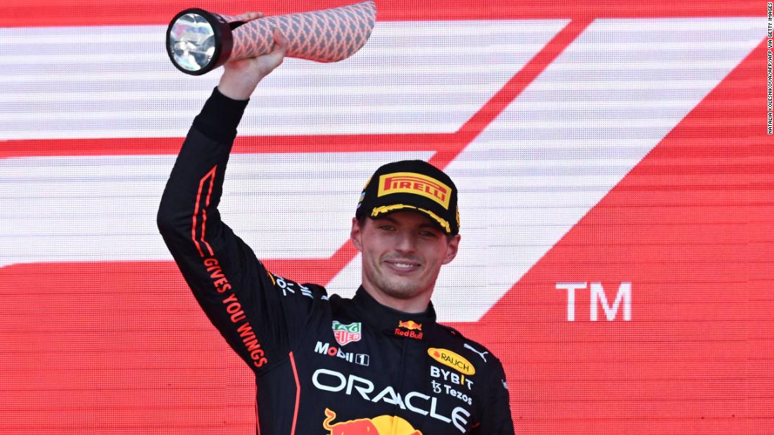 Max Verstappen wins Azerbaijan Grand Prix to extend championship lead as both Ferraris suffer DNFs