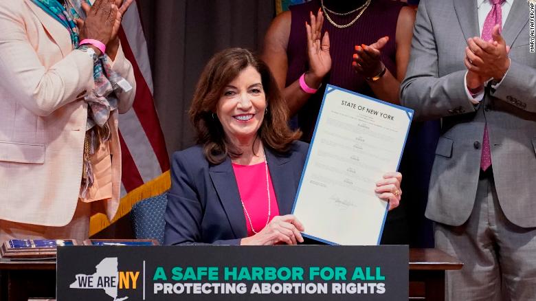 New York governor signs legislative package aimed at protecting patients and abortion providers from out-of-state legal action