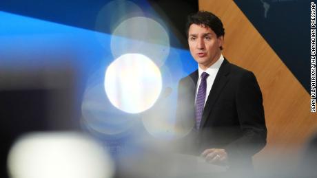 Canadian Prime Minister Justin Trudeau spoke at the Summit of the Americas in Los Angeles Friday.
