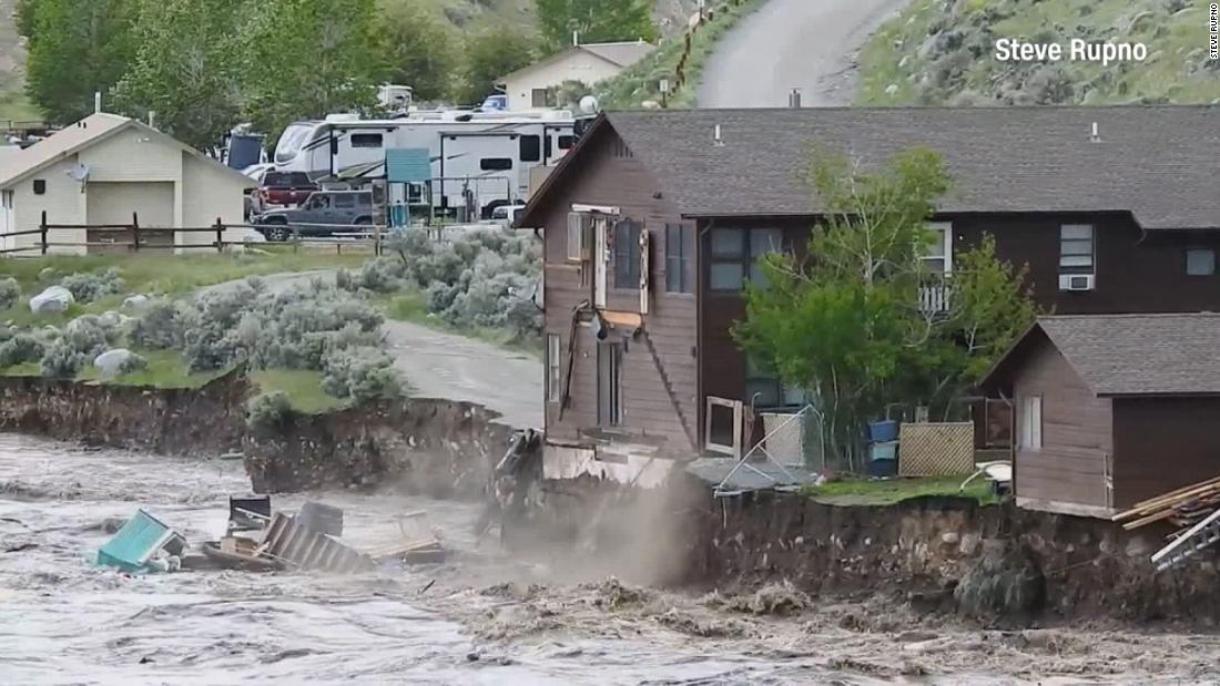 'Unprecedented' flood conditions force Yellowstone National Park to ...