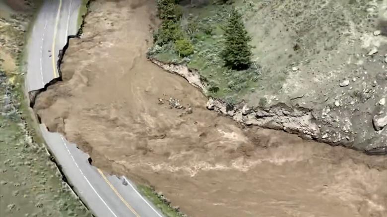 ‘Unprecedented’ flooding conditions force Yellowstone National Park to close all entrances and leave locals trapped
