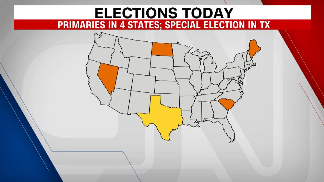 Trump endorsements face tests in two states tonight