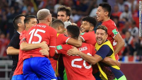 O campo para a Copa do Mundo no Catar foi definido depois que a Costa Rica solicitou a última vaga