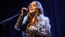 Alanis Morissette performs at O2 Shepherd's Bush Empire in London on March 4, 2020.