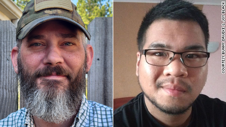 Alexander John-Robert Drueke (L), and Andy Tai Ngoc Huyn (R) are missing in Ukraine.