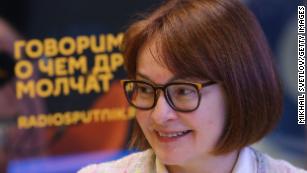 Russian Central Bank Chairman Elvira Nabiullina on June 3, 2021.