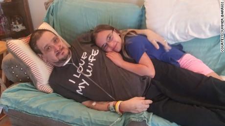 After spending 81 days hospitalized with Covid-19, Robert Barrios reconnected with his daughter Jessica in 2020. But his health deteriorated again. 