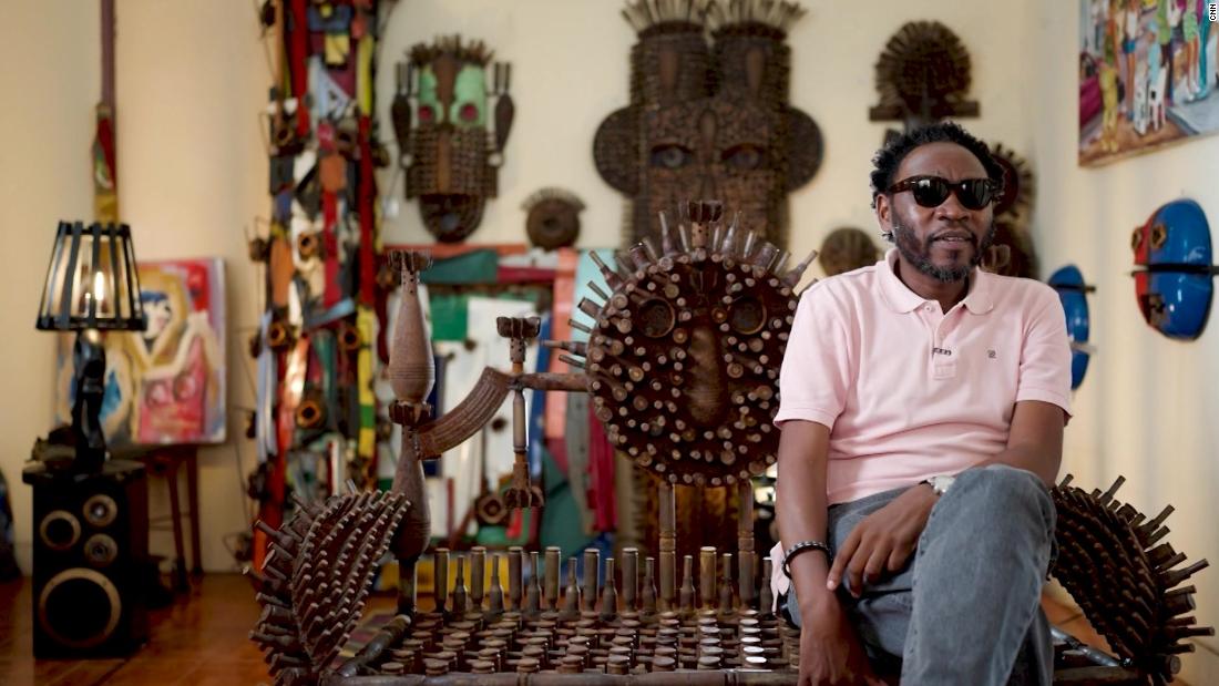 African artists promote peace and self-expression – CNN Video