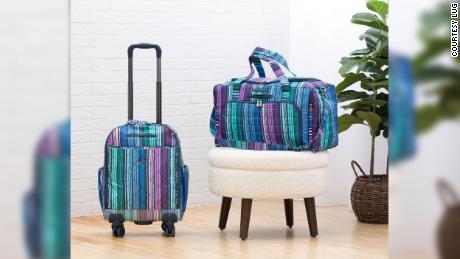 Lug sells a variety of bags, including backpacks, shoulder bags, gym bags, and carry-ons.