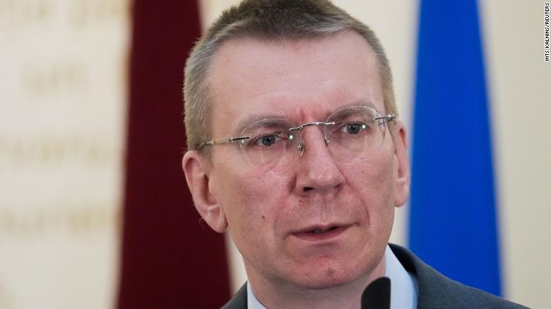 Latvian foreign minister says European leaders should not fear provoking Putin and must not push Ukraine to make concessions