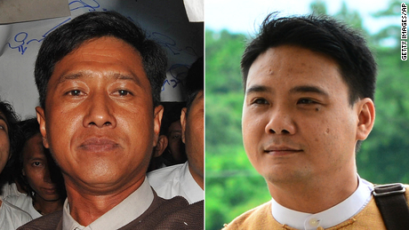 The Myanmar government is executing prominent democracy activists.