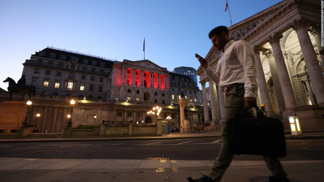Bank of England hikes interest rates again as inflation heads towards 11%