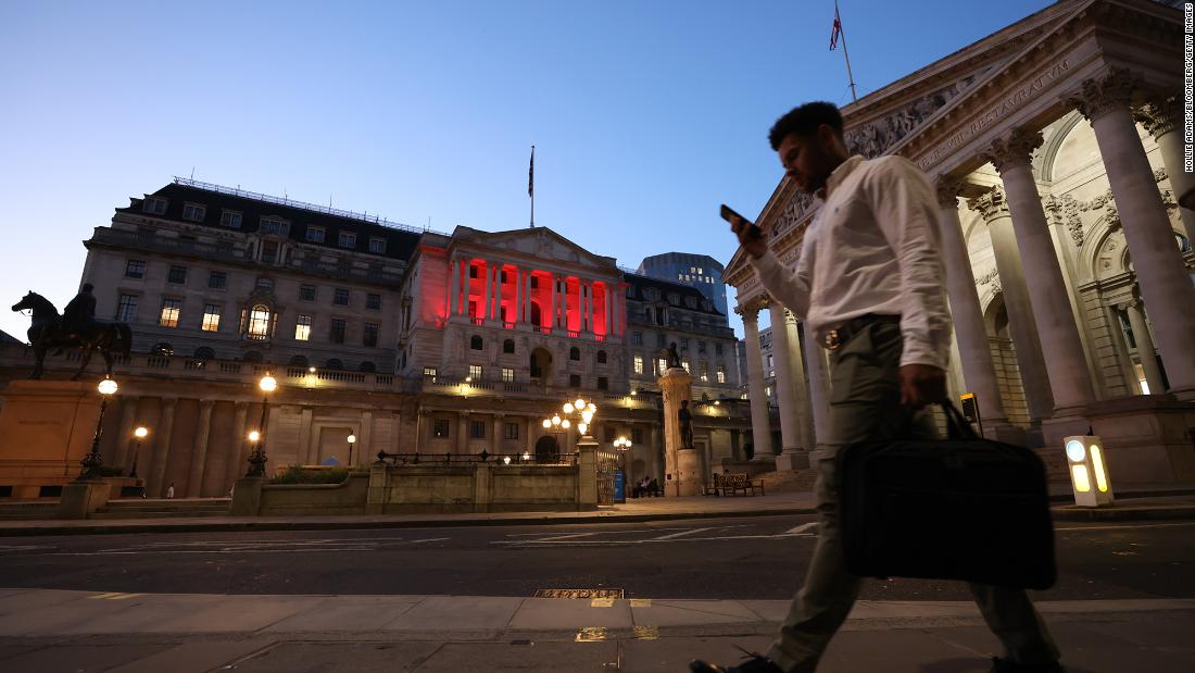 Bank of England hikes interest rates again as inflation heads towards 11%