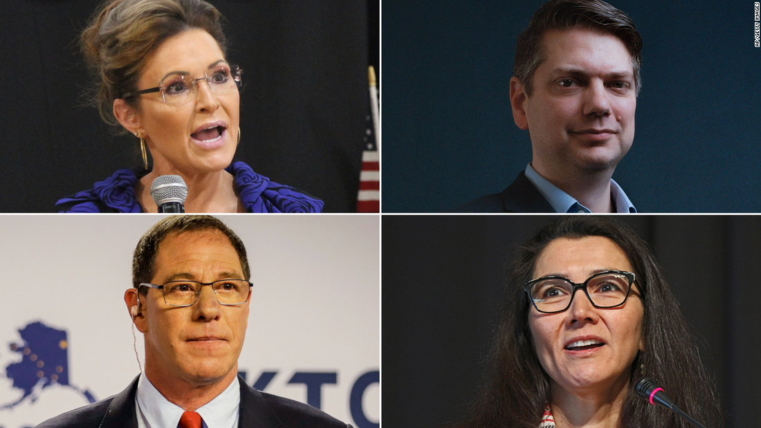 Alaska lineup set: Palin, Begich, Gross and Peltola will advance to top-four special election, CNN projects