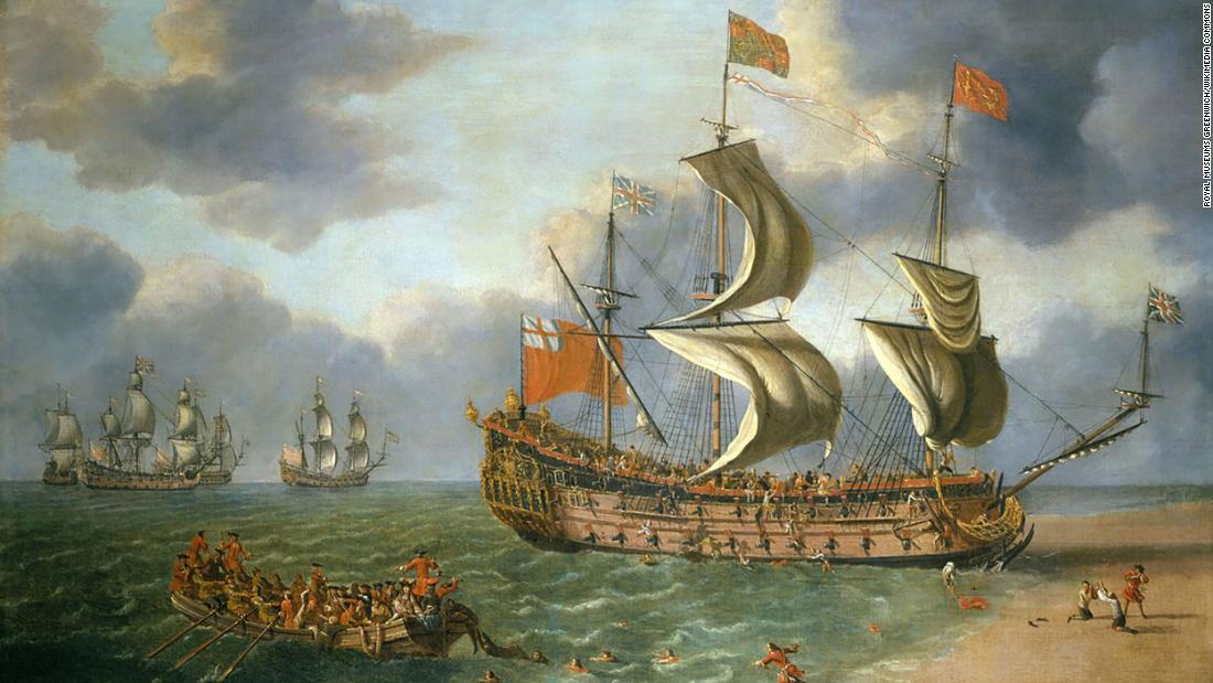 Royal shipwreck revealed 340 years after its sinking - CNN