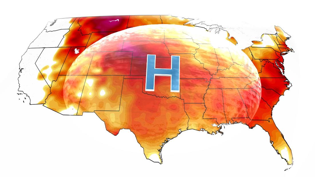 Weather forecast: Heat dome bakes Southeast  – CNN Video