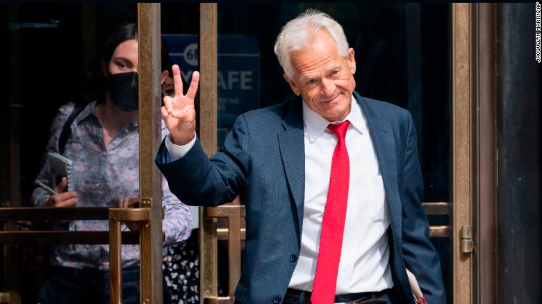 Peter Navarro, former Trump adviser, pleads not guilty to contempt of Congress charges