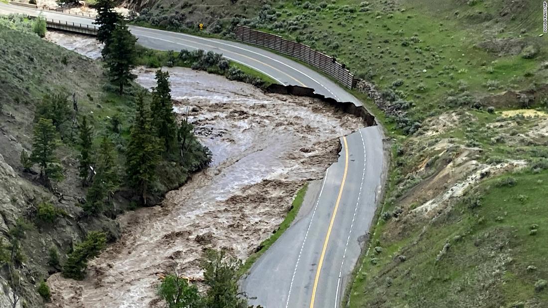 Yellowstone River flooding is a 1 in 500-year event US Geological Survey says – CNN