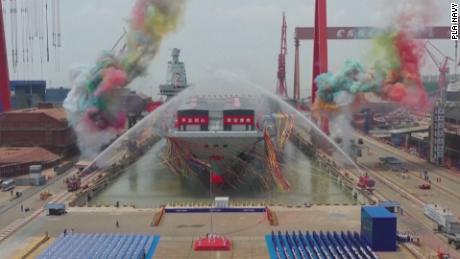 Related video: See China launch its most advanced aircraft carrier