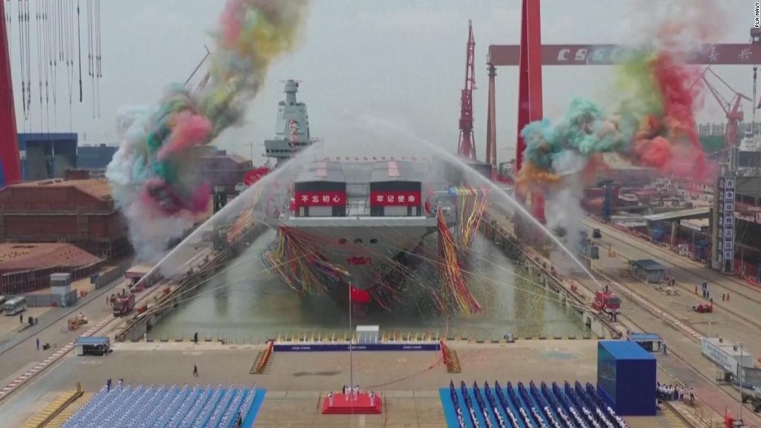 See China launch its most advanced aircraft carrier – CNN Video