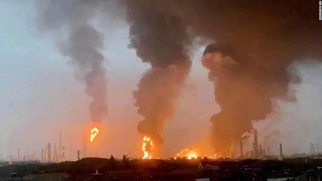 Fire at Shanghai petrochemical complex kills at least one person – CNN