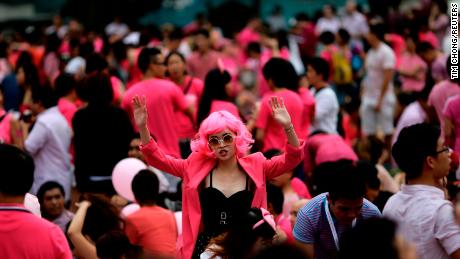 Proud to be back: the Pink Dot Rally in Singapore is back in color 