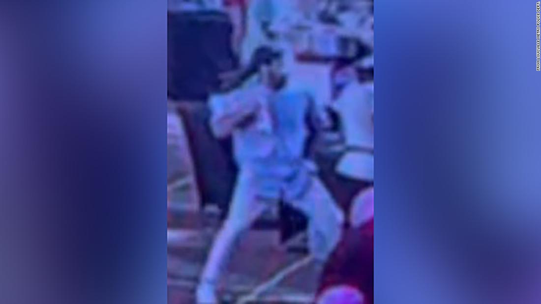 Police are searching for a suspect who allegedly punched the mayor of Louisville, Kentucky, officials say