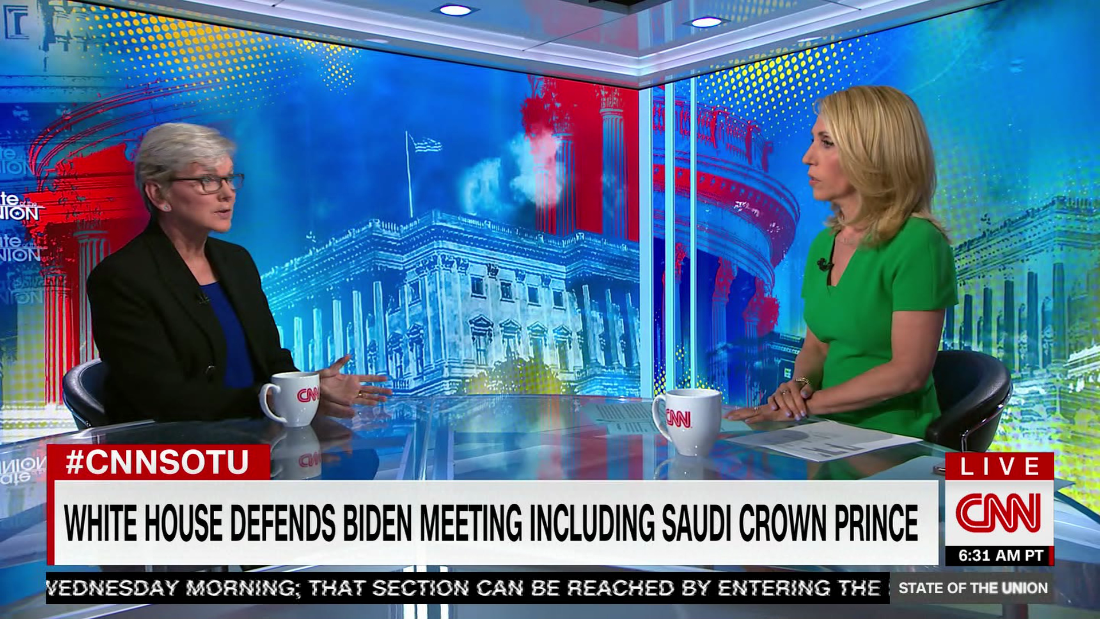 Bash presses Granholm on Biden meeting with Saudi Crown Prince  – CNN Video