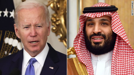 The White House says Biden will attend next month's meeting with Saudi officials.  Crown Prince 