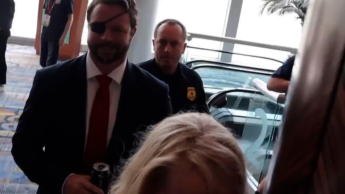 Angry right-wing protesters confront TX Republican Rep. Dan Crenshaw - CNN Video