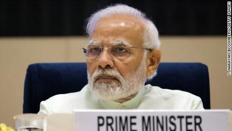 India&#39;s Prime Minister, Narendra Modi, pictured here on June 6, has not publicly commented on the recent BJP officials&#39; comments about the Prophet Mohammed. 
