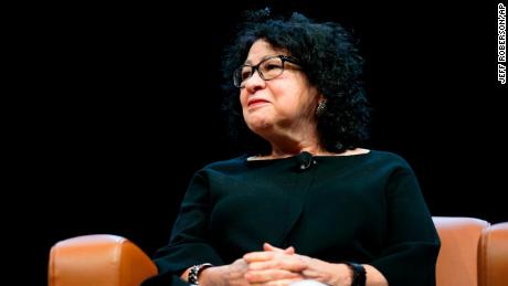 Justice Sonia Sotomayor continues her warnings of a dramatic conservative turn in the Supreme Court 