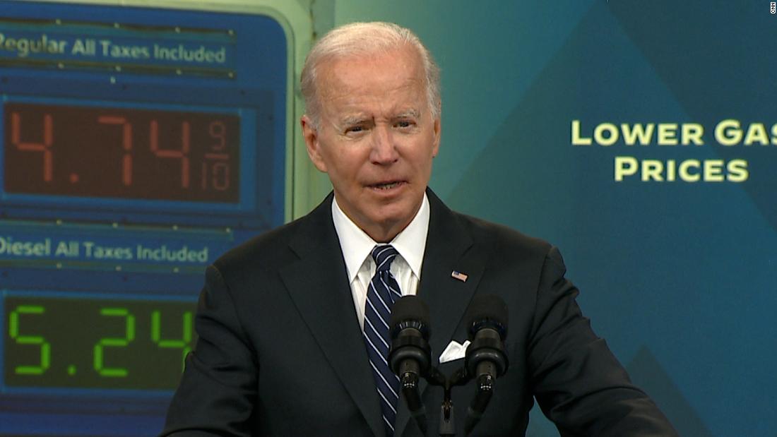 Hear Biden’s message to gas companies after announcing gas tax holiday – CNN Video