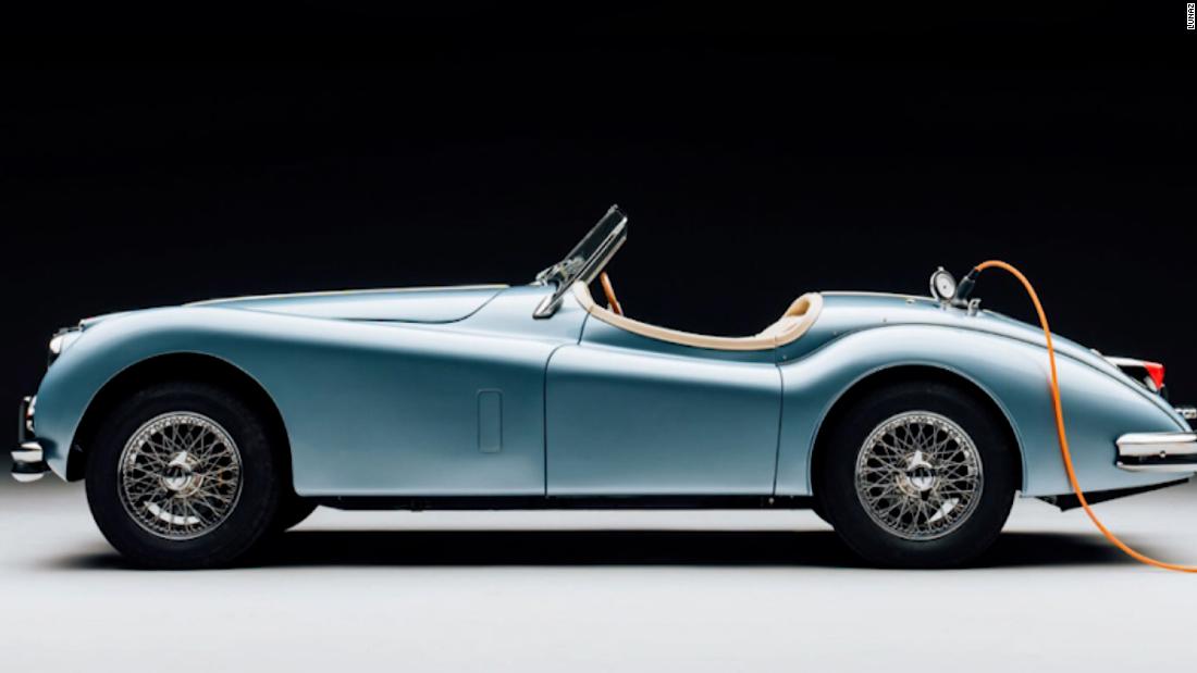 This is how much a restored Jaguar with electric power will cost you – CNN Video