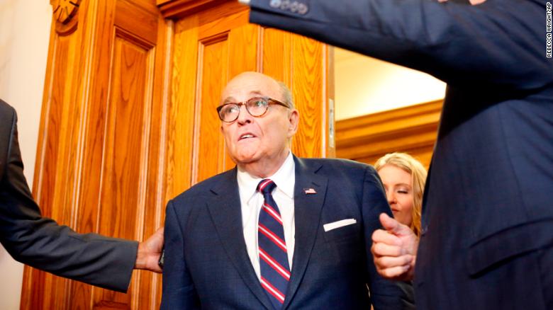 Giuliani is under scrutiny in Georgia probe into Trump