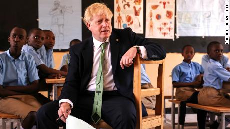 British Prime Minister Boris Johnson is in Rwanda for a Commonwealth summit at a perilous moment of his presidency.
