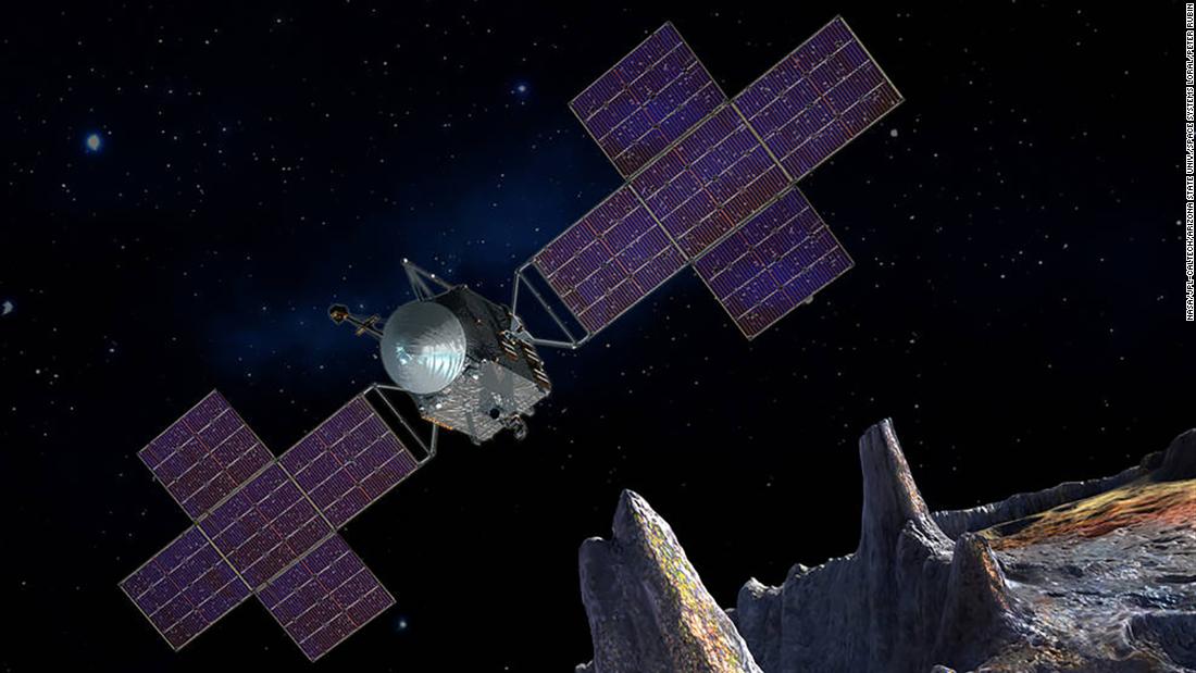 NASA's Psyche mission to an unexplored metal world comes to a halt
