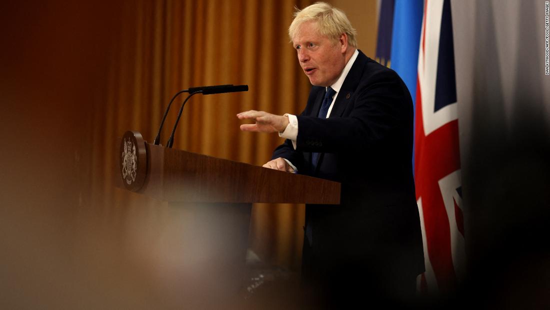 Boris Johnson warns Russian victory in Ukraine would be 'absolutely catastrophic'