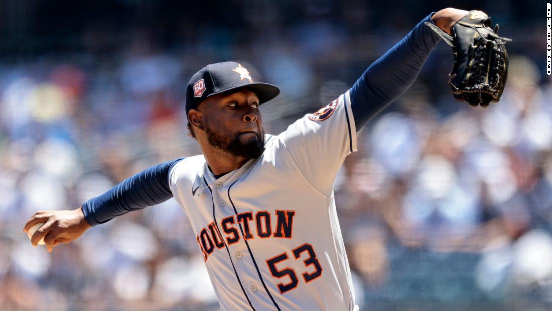 MLB's Houston Astros throw combined no-hitter against New York Yankees ...